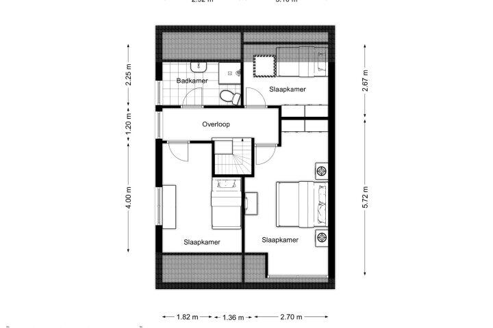 Plattegrond – Suderom 41, Boornbergum