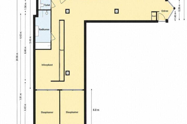 Plattegrond – Surinamepad 232, Haarlem