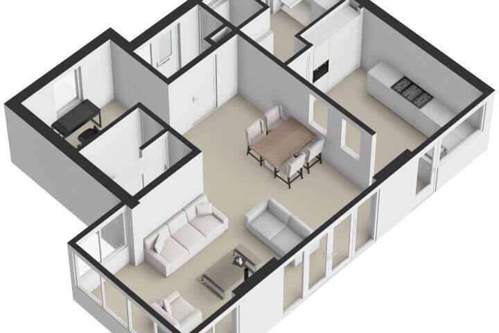 Plattegrond – Suze Groeneweglaan 2, Elst