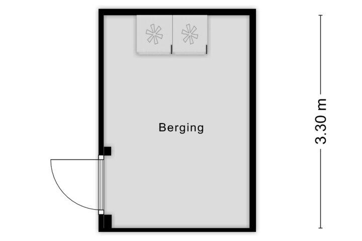 Plattegrond – Sweelinckstraat 8, Heerlen