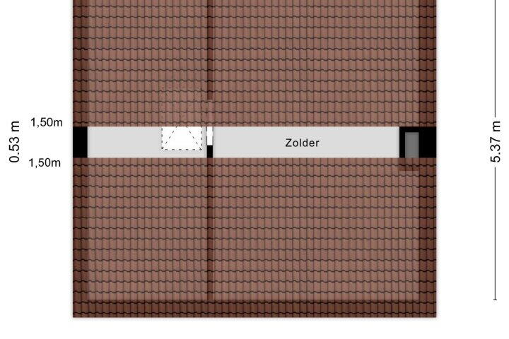Plattegrond – Sweelinckstraat 8, Heerlen
