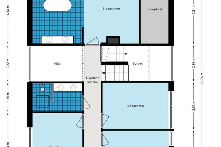 Plan – Tamariskhof 5, Amsterdam