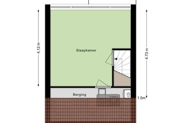 Plattegrond – Tasmanstraat 88, Leiden