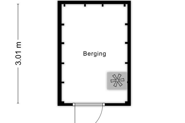 Plattegrond – Ten Einde 17, Reusel