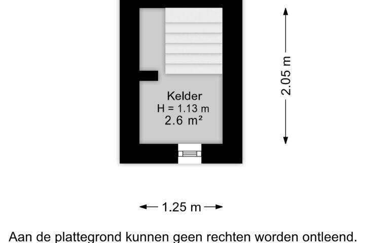 Plattegrond – Ten Holtheweg 60, Steenwijkerwold