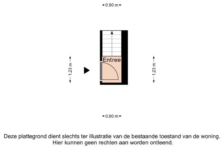 Plattegrond – Tentstraat 18 b, Vaals