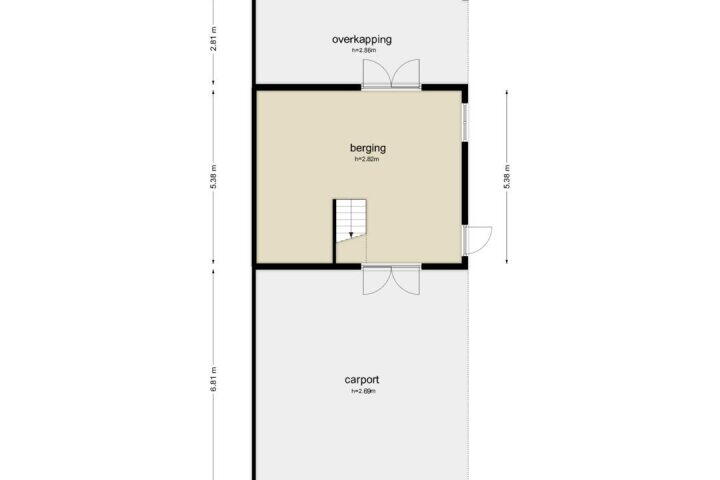 Plattegrond – Terborgseweg 14 D, Varsseveld