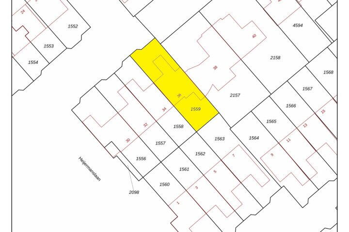 Plattegrond – Ter Braaklaan 36, Heerhugowaard