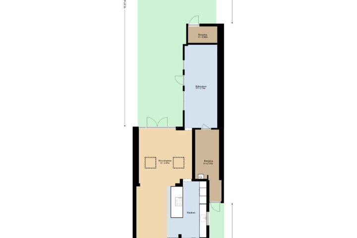 Plattegrond – Terheijdenseweg 404, Breda