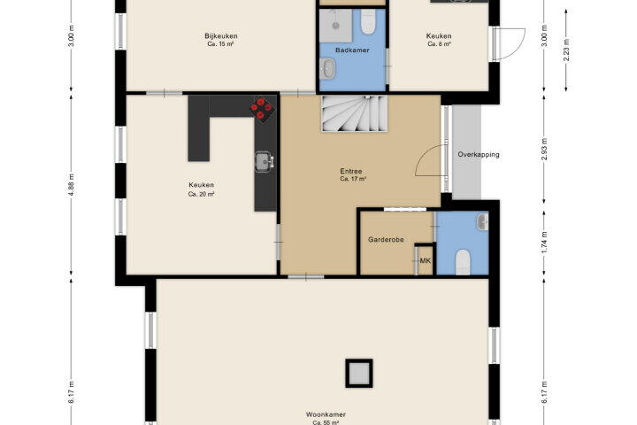 Plattegrond – Terhorst 9, Beilen