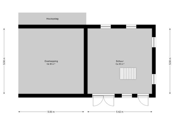 Plattegrond – Terhorst 9, Beilen