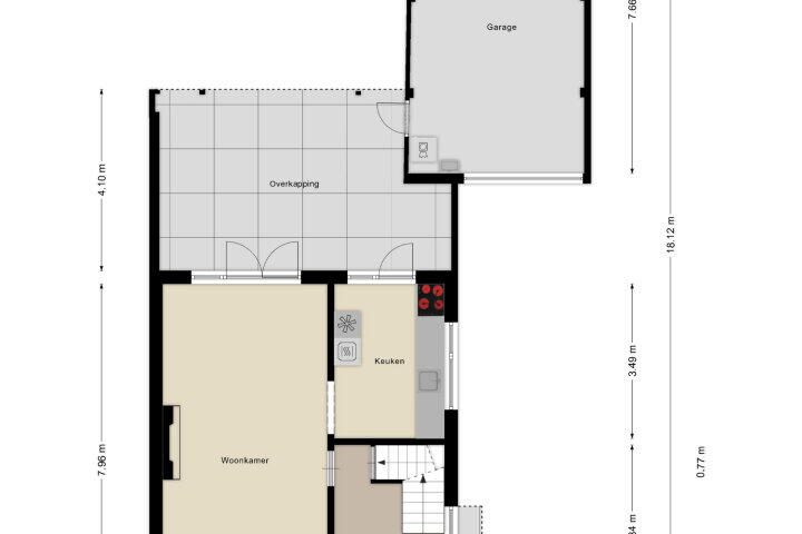 Plattegrond – Termileslaan 167, Maastricht