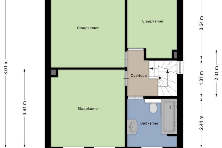 Plattegrond – Termileslaan 167, Maastricht