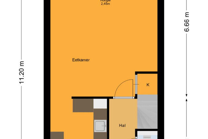 Plattegrond – Terschellingstraat 5, Almere