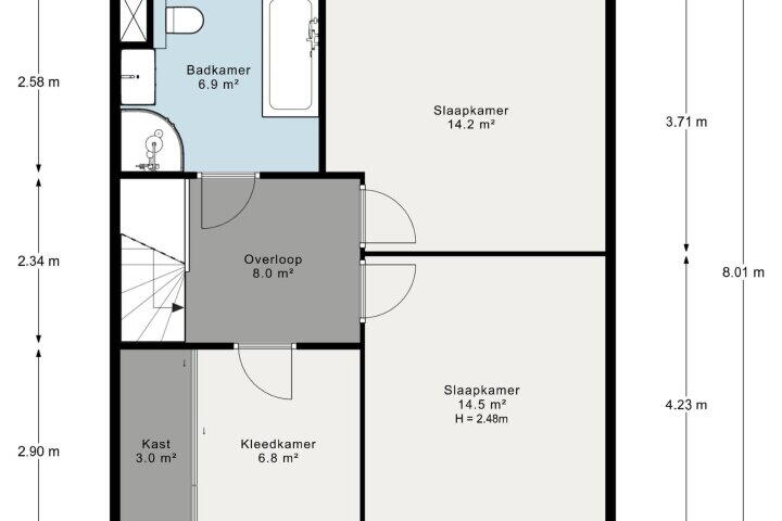 Plan – Thoornpolder 26, Hoofddorp