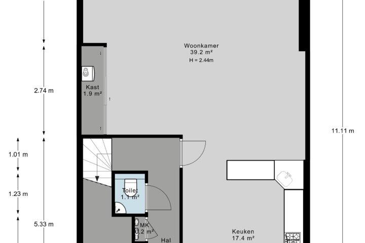 Plan – Thoornpolder 26, Hoofddorp