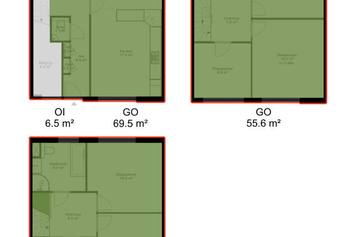 Plan – Thoornpolder 26, Hoofddorp