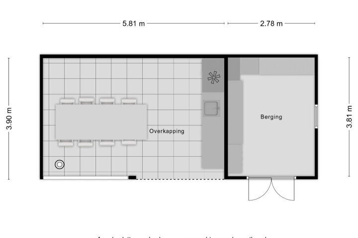 Plattegrond – Thorbeckelaan 28, Roosendaal