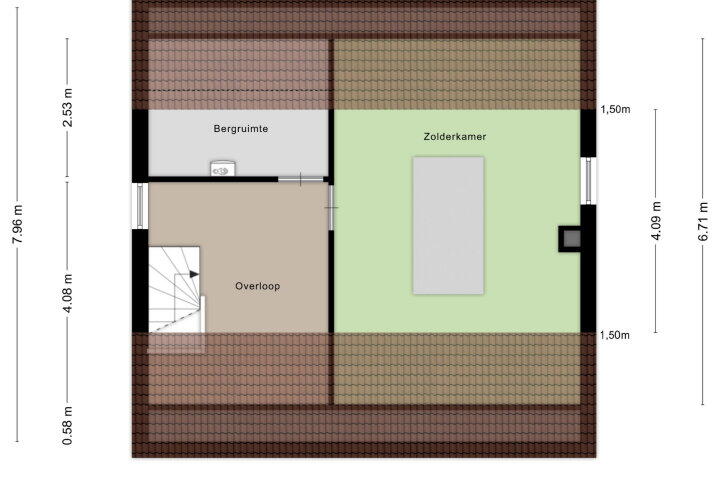 Plattegrond – Tiendevrij 8, Wouw