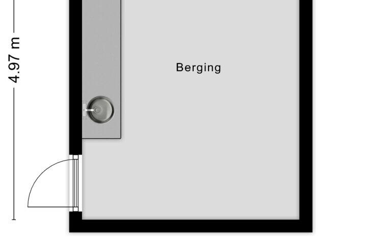 Plattegrond – Tijgerstraat 195, Nijmegen