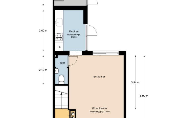 Plan – Timorstraat 15, Meppel