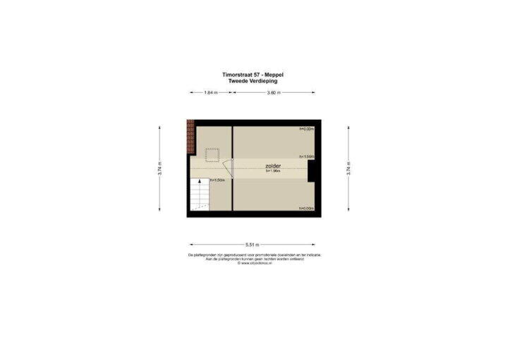 Plan – Timorstraat 57, Meppel
