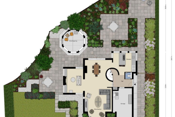 Plattegrond – Tindijk 1, Roosendaal