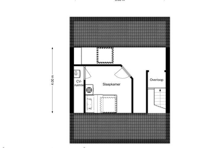Plattegrond – Tjonger 45, Drachten
