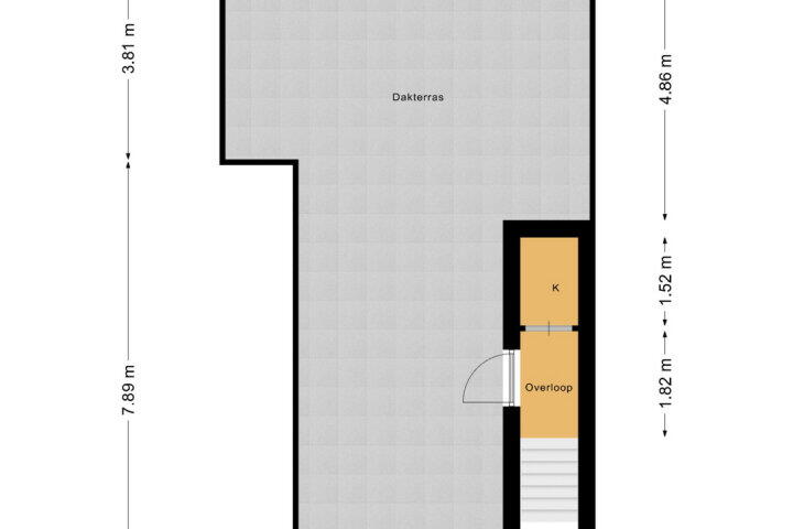 Plattegrond – Toenzalstraat 13, Almere