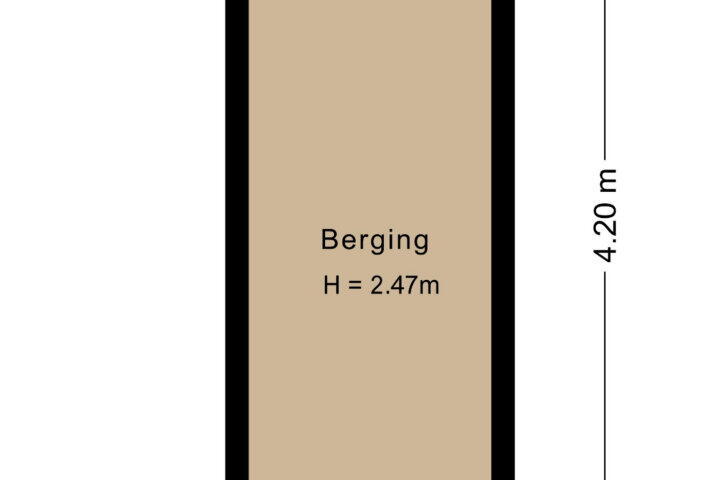 Plattegrond – Tolhuis 4266, Nijmegen