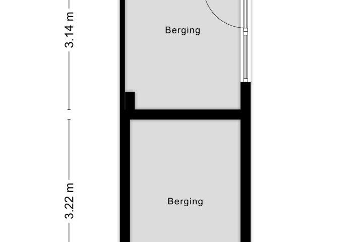 Plattegrond – Tolhuis 7612, Nijmegen