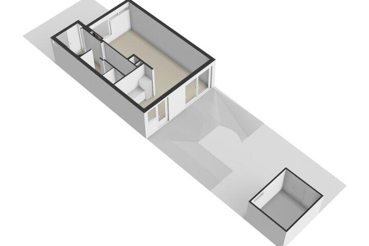 Plattegrond – Top Naefflaan 4, Amstelveen