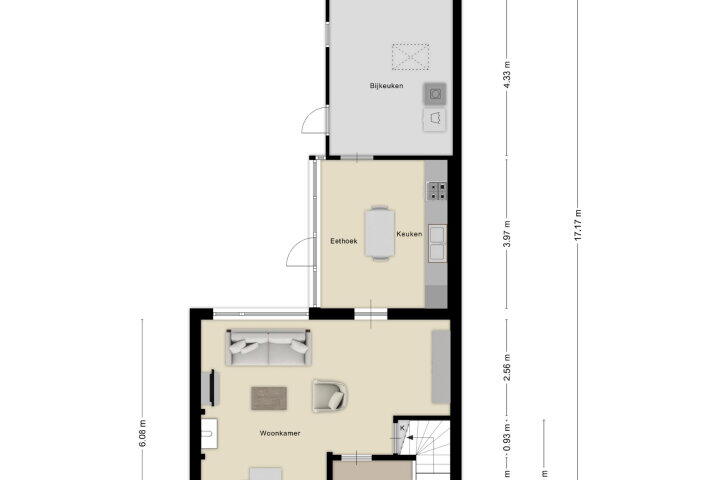 Plattegrond – Torenbaan 44, Heerle