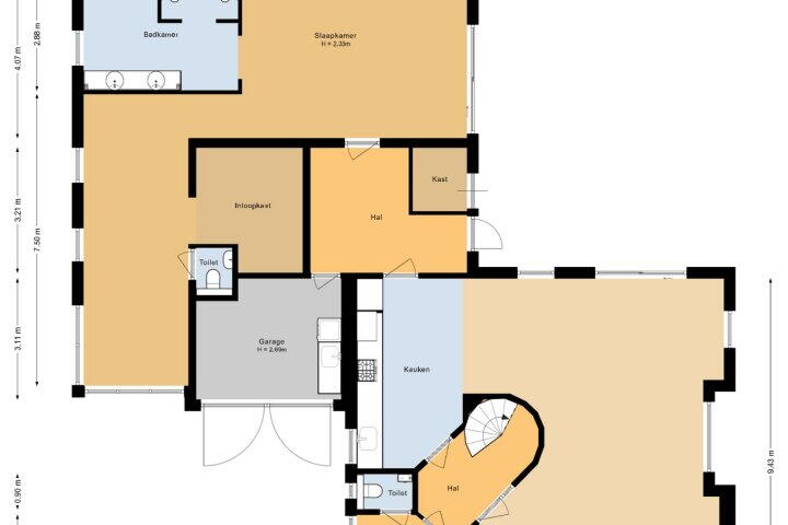 Plattegrond – Torenmolen 6, Heerhugowaard