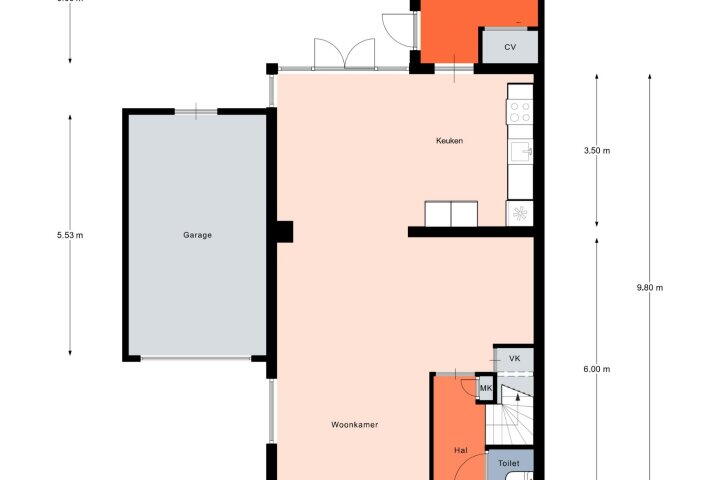 Plattegrond – Torensmalaan 11, Roden