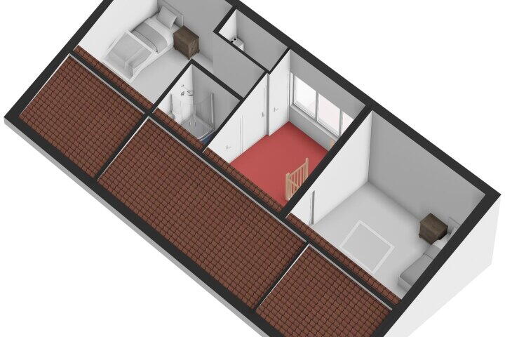 Plattegrond – Torenstraat 4, Horst