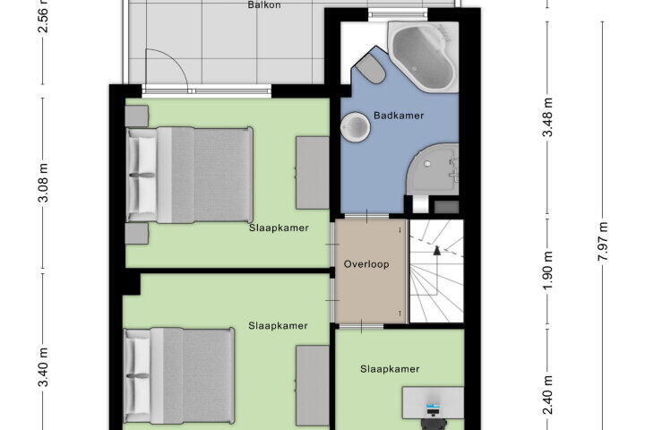 Plan – Torenstraat 45, Roosendaal