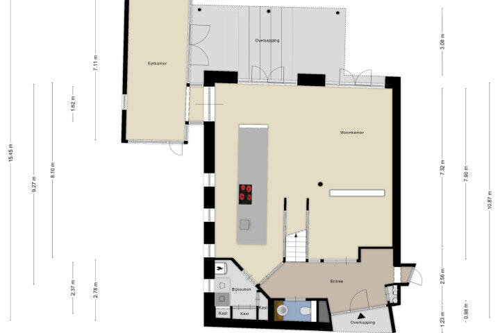 Plattegrond – Torenstraat 34, Heeswijk-dinther