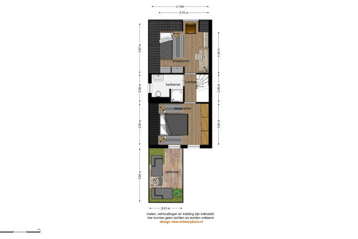 Plattegrond – Tramsingel 95 C8, Breda