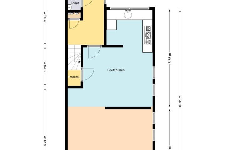 Plattegrond – Trekker 16, Heerenveen
