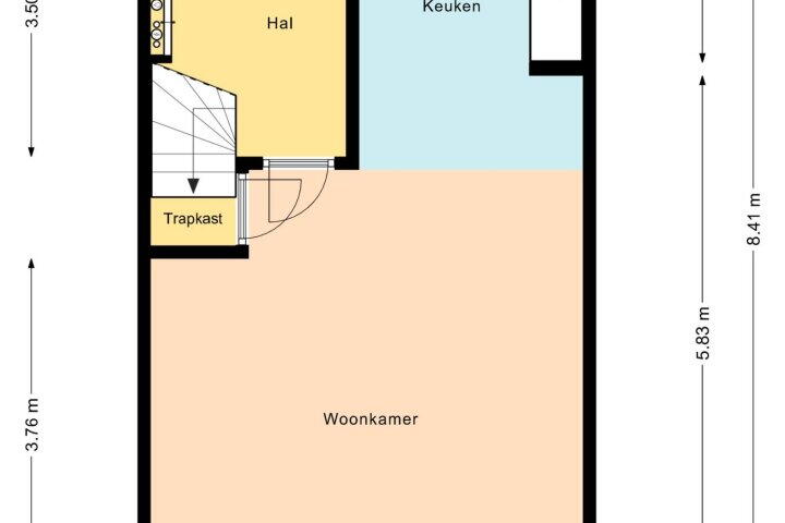 Plattegrond – Trekker 83, Heerenveen