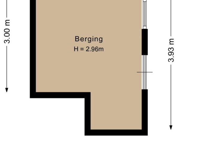 Plattegrond – Treubstraat 36, Nijmegen