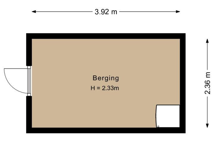 Plattegrond – Tritonlaan 23, Heerhugowaard