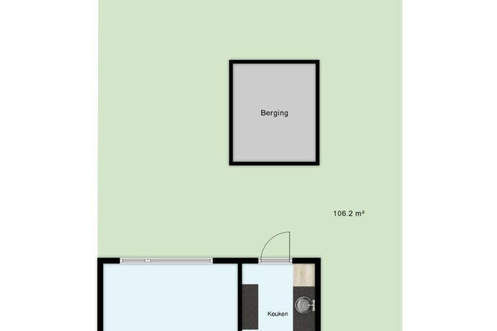 Plattegrond – Troelstrastraat 70, Hardinxveld-Giessendam