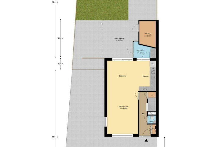 Plattegrond – Trommelaarshoeve 4, Apeldoorn