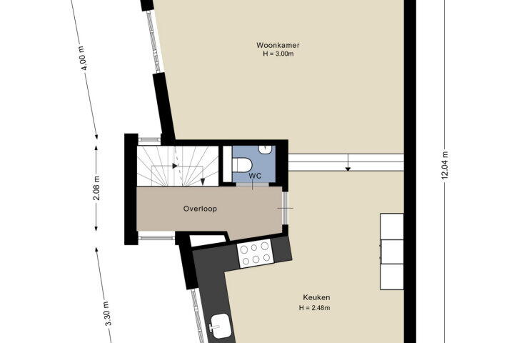 Plattegrond – Trosjespeergaarde 7, Amersfoort
