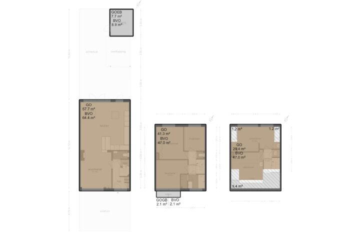 Plattegrond – Troskerslaan 19, Amstelveen