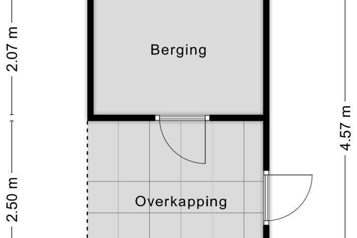 Plattegrond – Tulastraat 37, Amsterdam