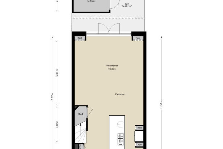 Plan – Tulpenburg 4, Amstelveen