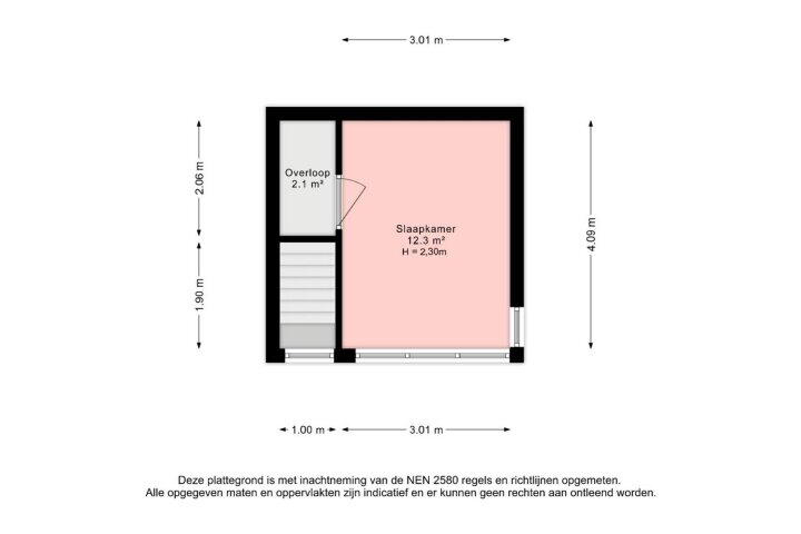 Plattegrond – Tulpentuin 90, Voorburg